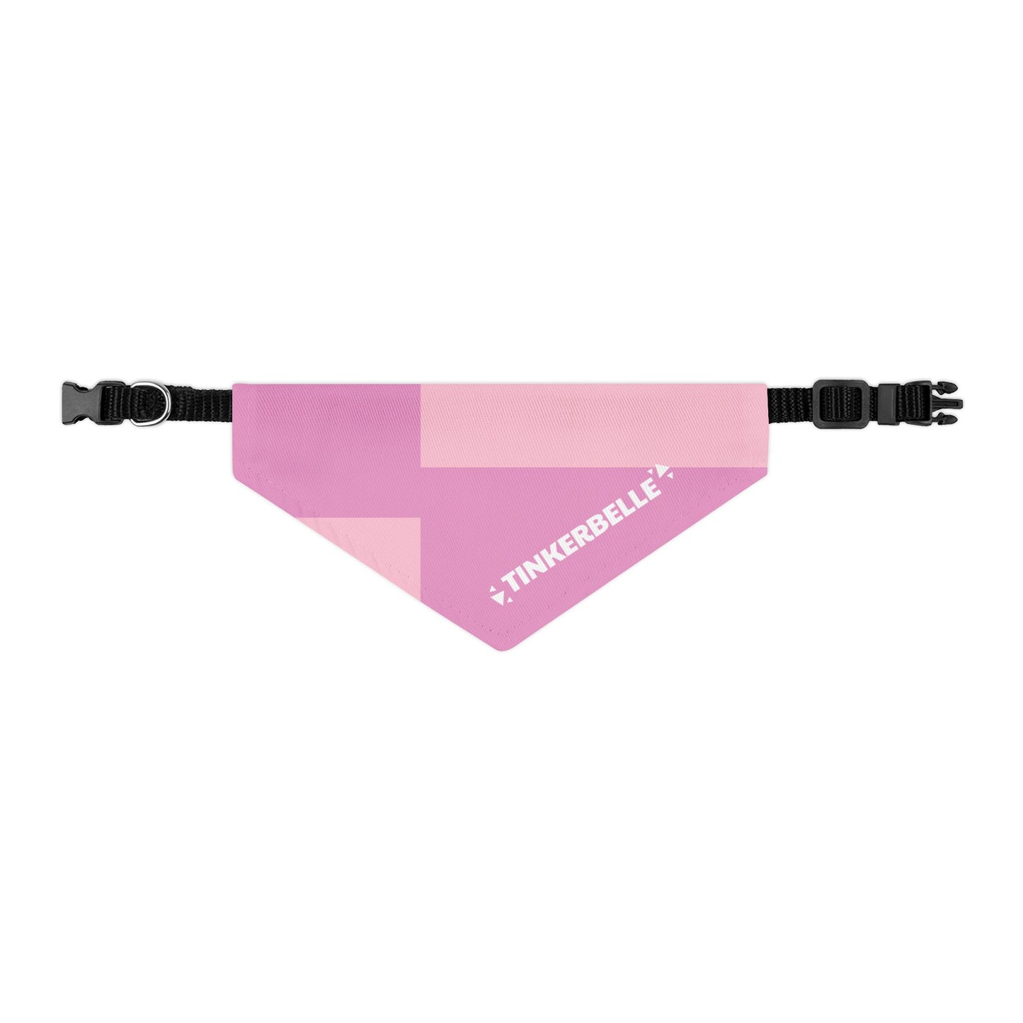 Pinks Personalized Two-Toned Pet Bandana