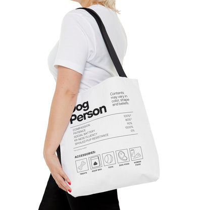 Dog Person Tote Bag