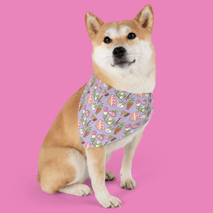 Japanese Sweets Pet Bandana Collar