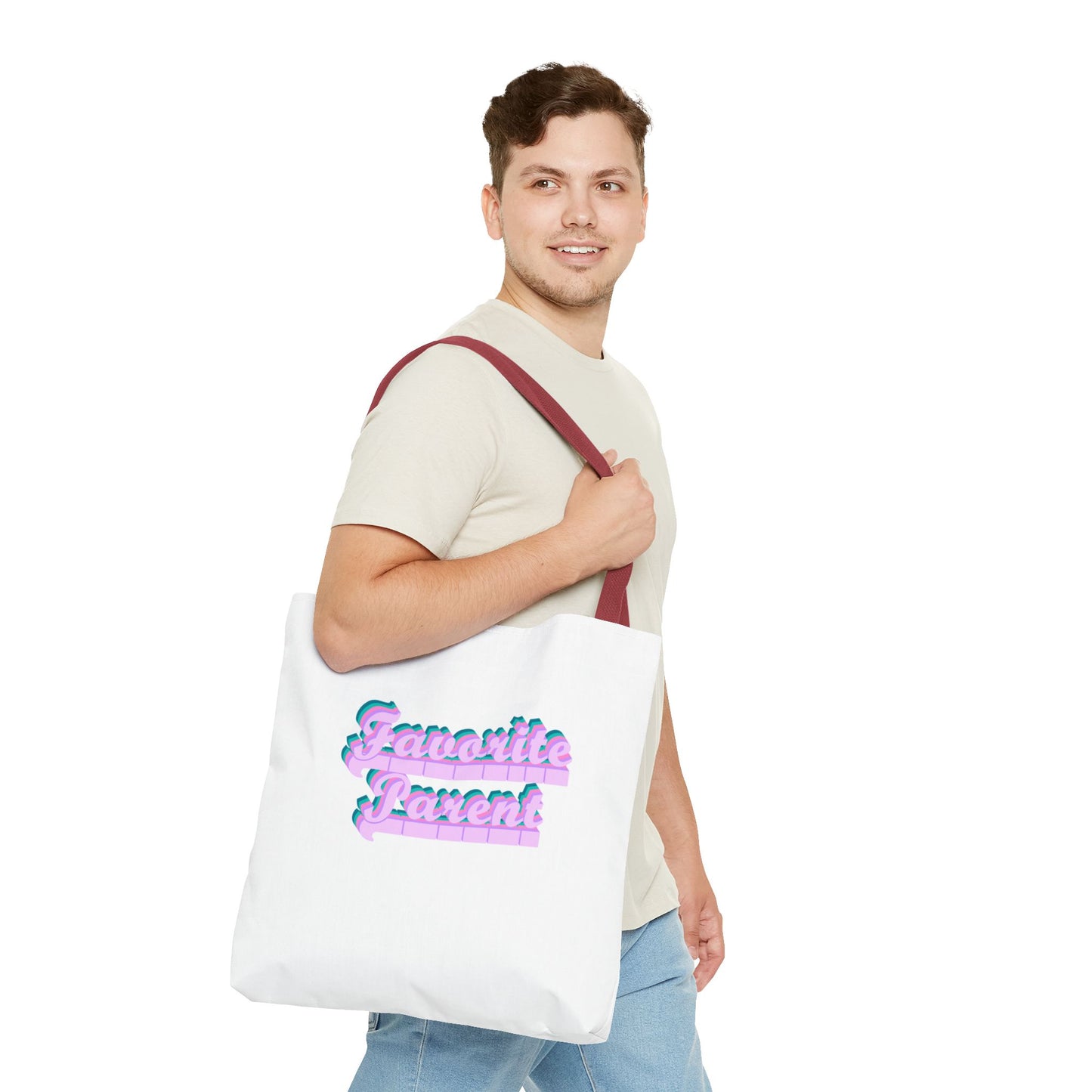 Favorite Parent-Spare Parent Couple Tote Bag