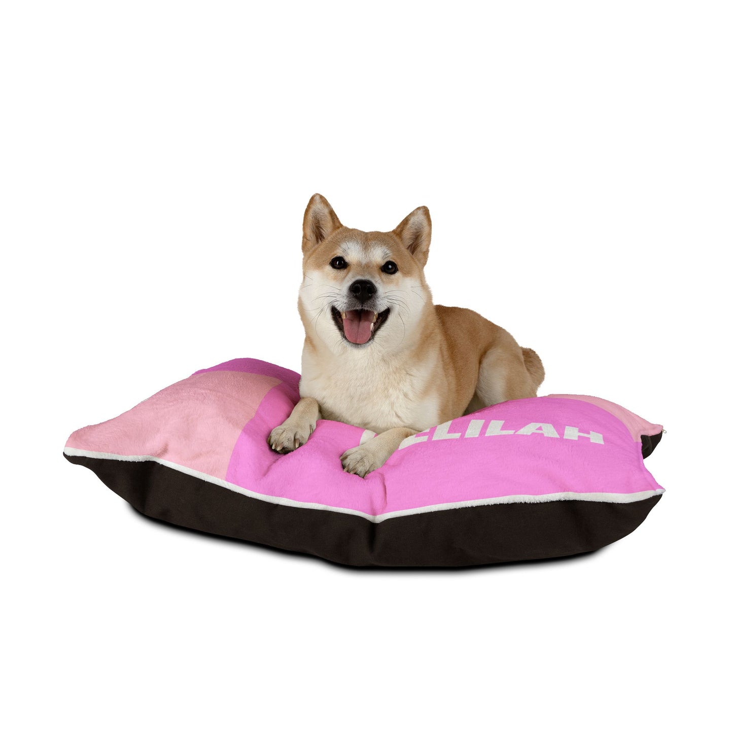 Pinks Personalized Pet Bed