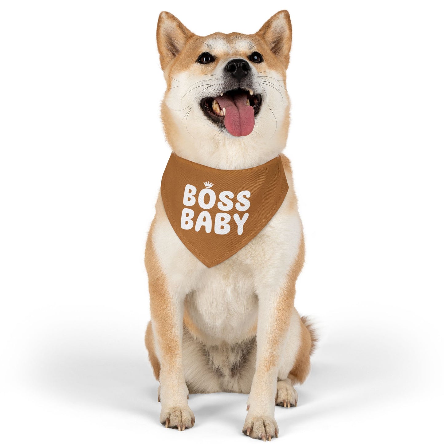 Boss Baby Pet Bandana Collar