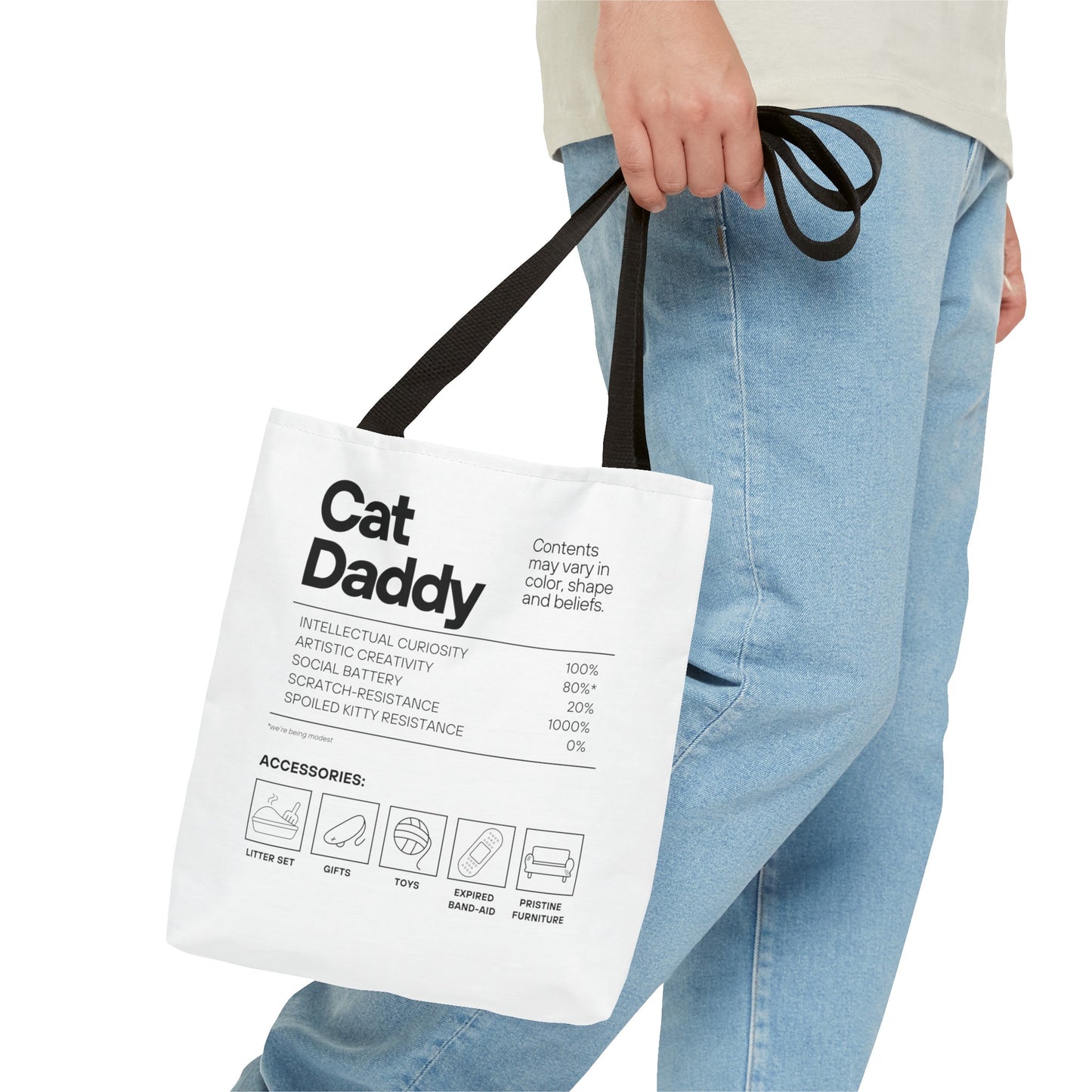 Cat Daddy Tote Bag