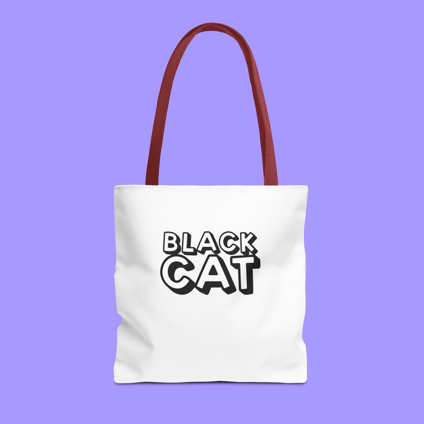 Black Cat-Golden Retriever Couple Tote