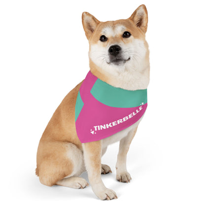 Hot Pink Cyan Personalized Two-Toned Bandana