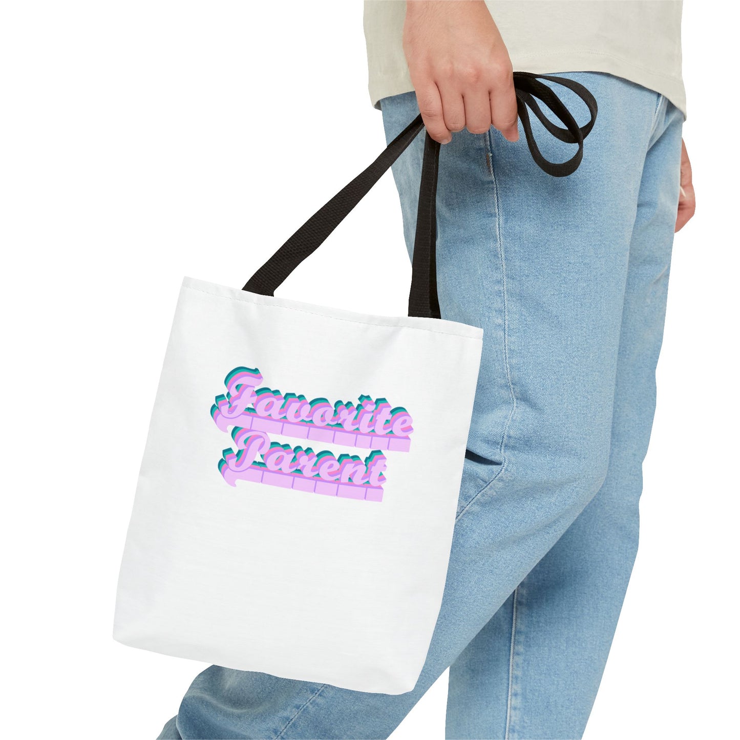 Favorite Parent-Spare Parent Couple Tote Bag