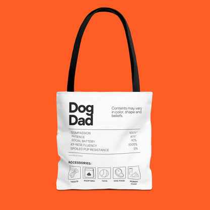 Dog Dad Tote Bag