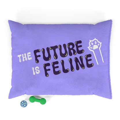 The Future is Feline Pet Bed