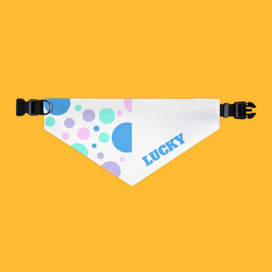 Dino Eggs Personalized Pet Bandana