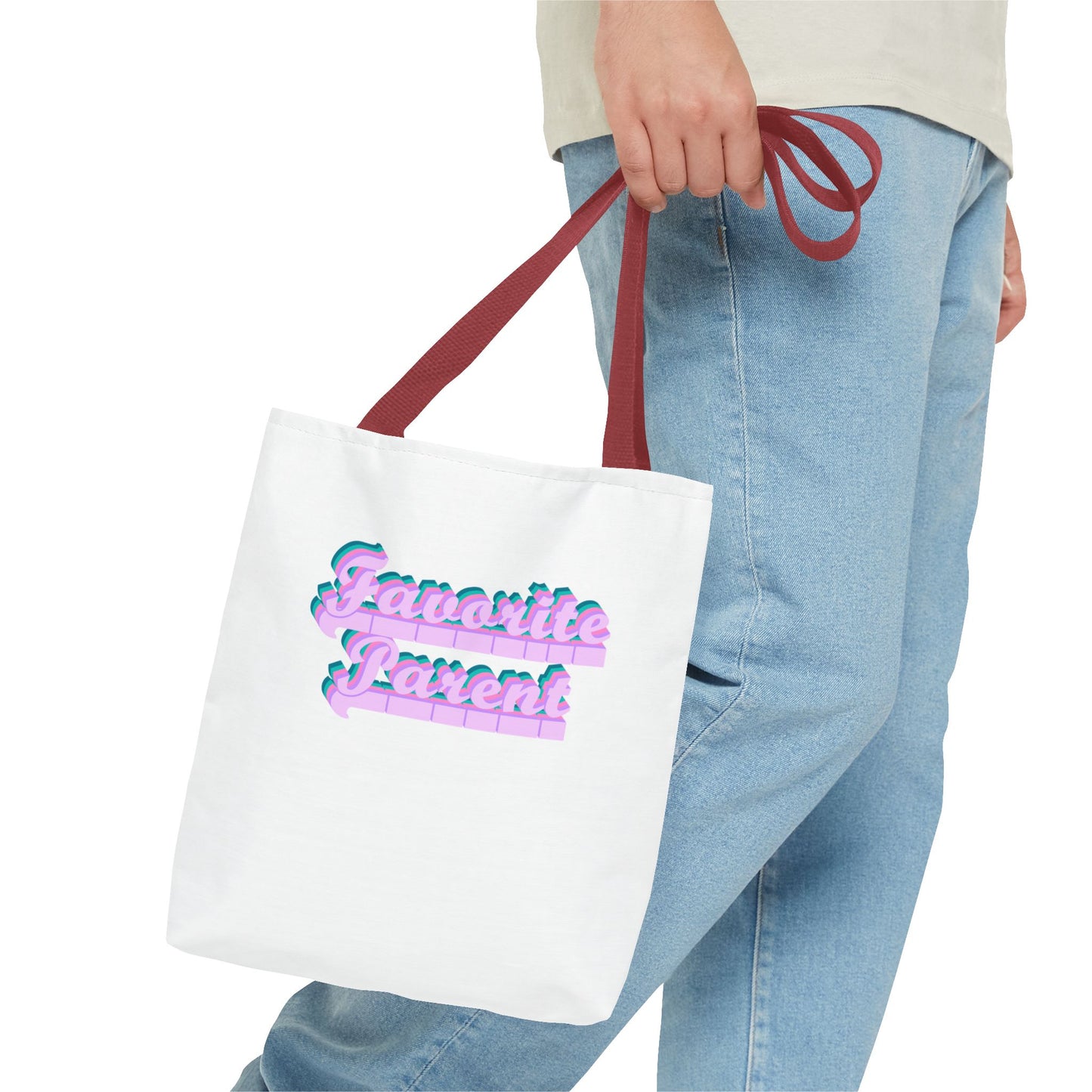 Favorite Parent-Spare Parent Couple Tote Bag