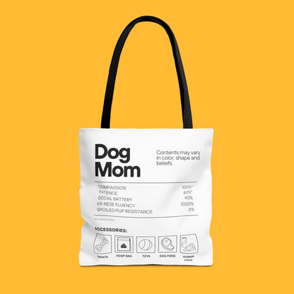 Dog Mom Tote Bag