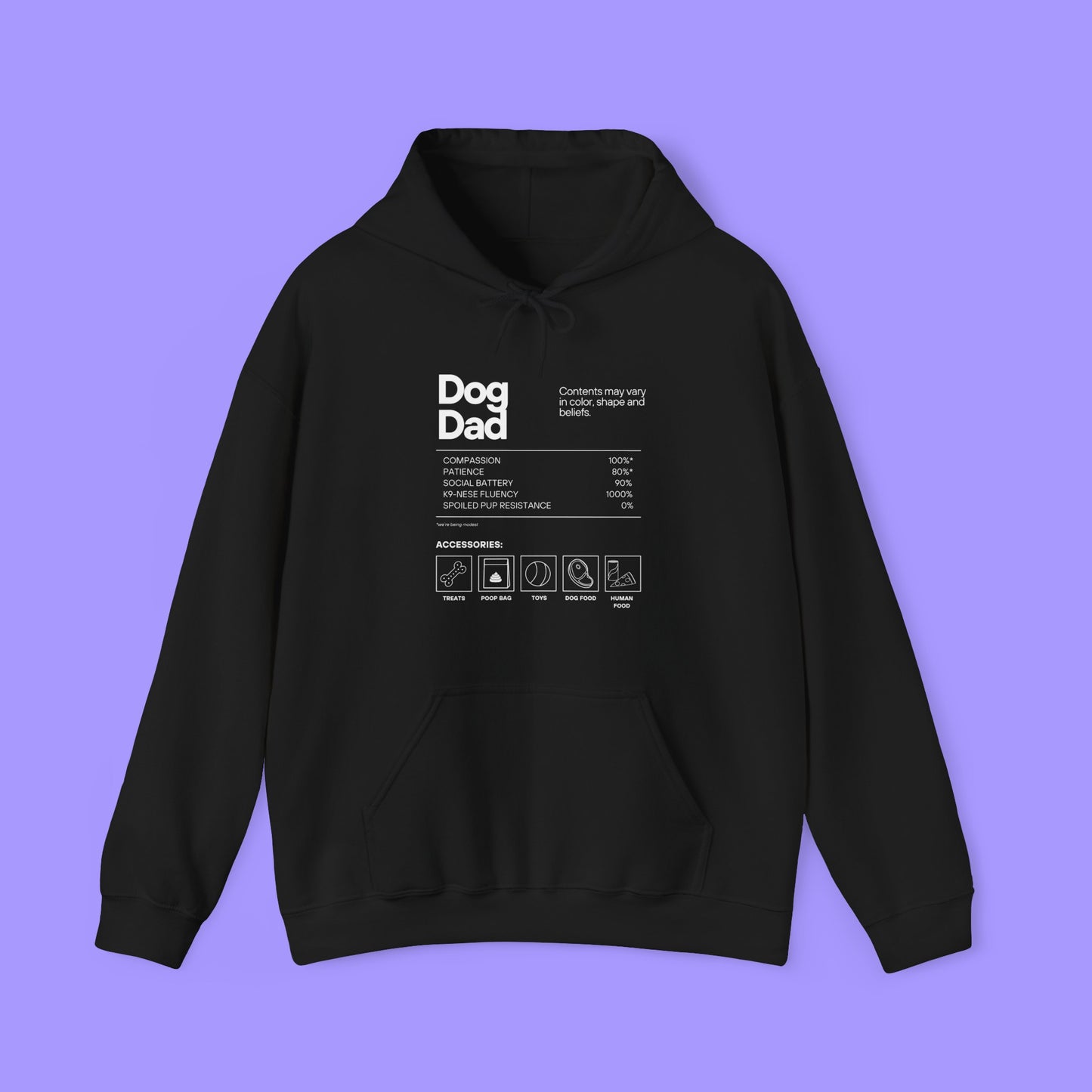 Dog Dad Hooded Sweatshirt