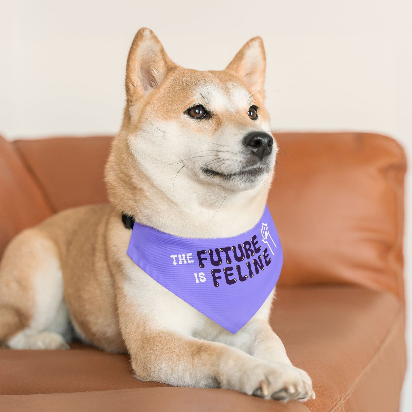 The Future is Feline Pet Bandana