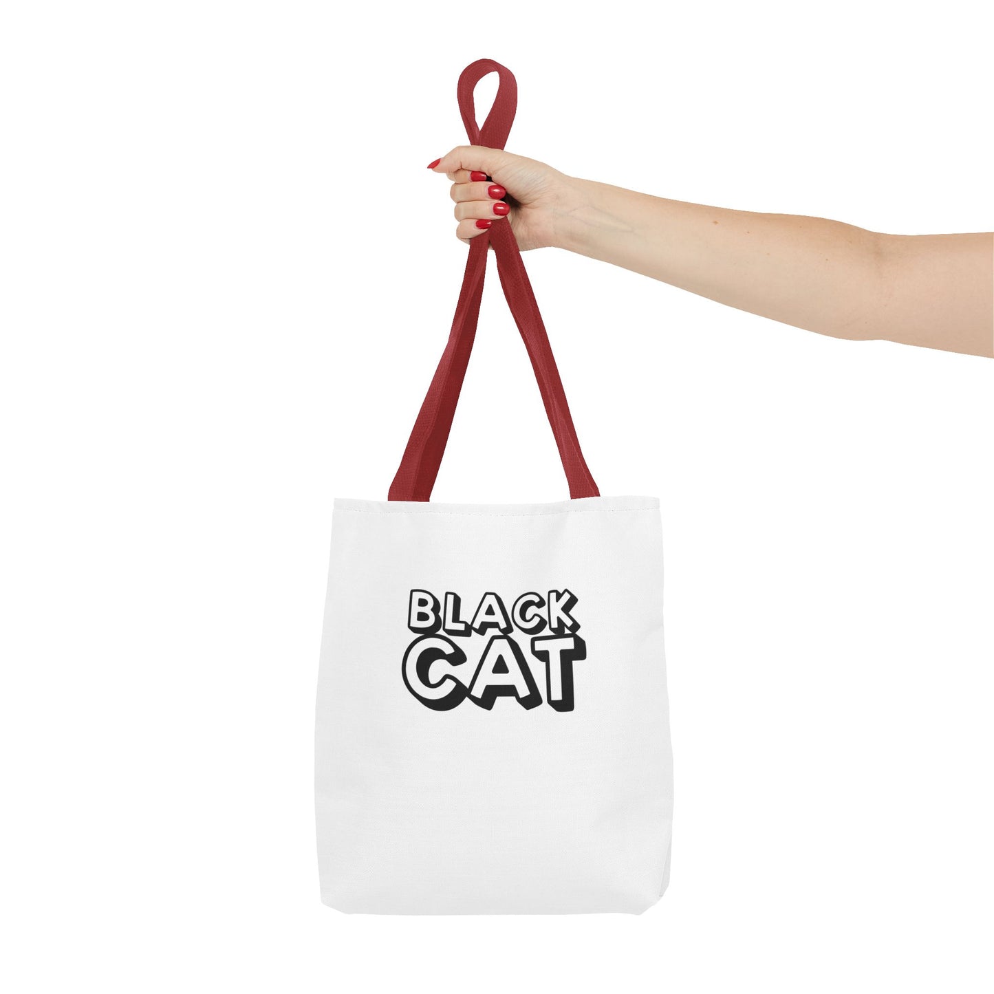 Black Cat-Golden Retriever Couple Tote