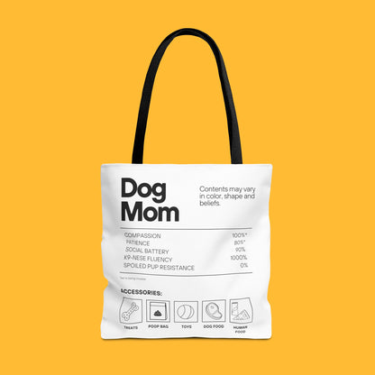 Dog Mom Tote Bag