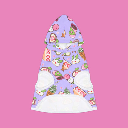 Japanese Sweets Pet Hoodie