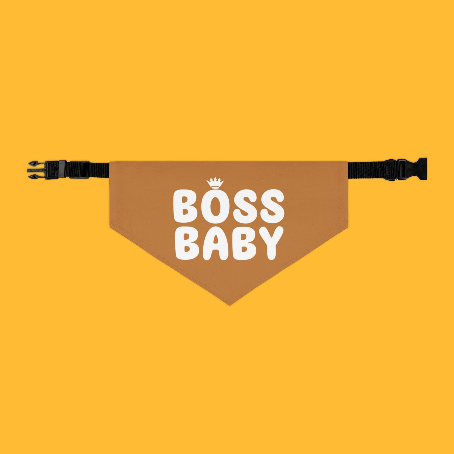 Boss Baby Pet Bandana Collar