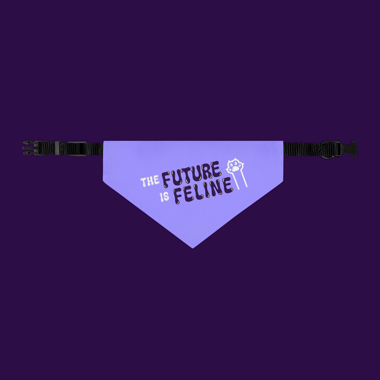 The Future is Feline Pet Bandana