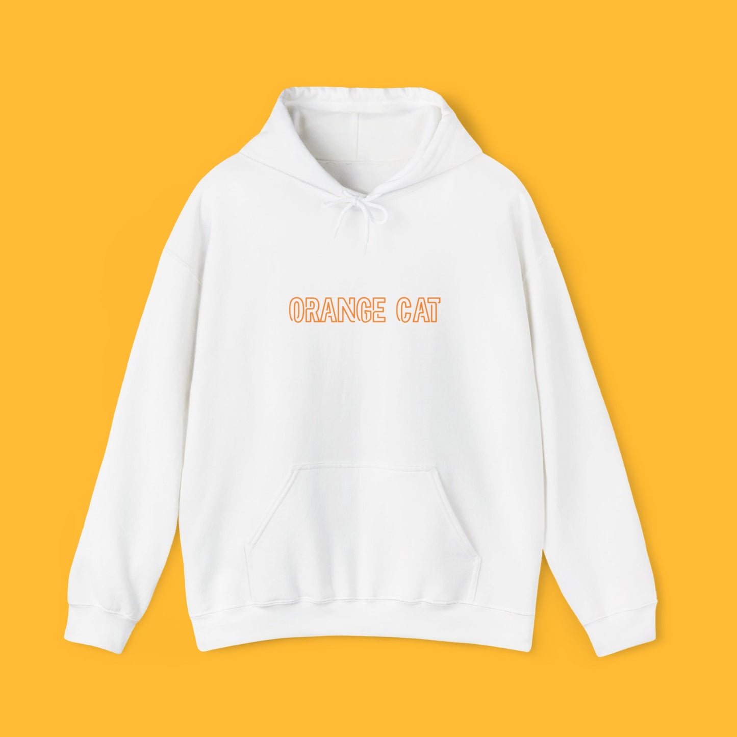 Orange Cat-Doberman Couple Hoodie