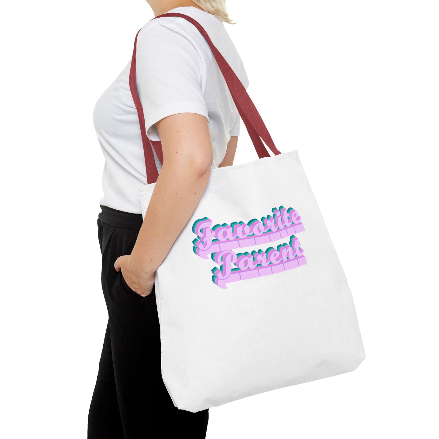 Favorite Parent-Spare Parent Couple Tote Bag