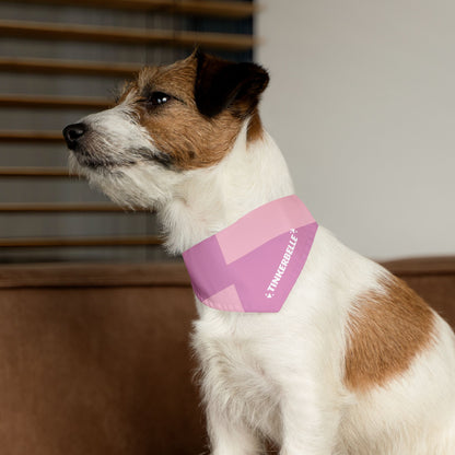 Pinks Personalized Two-Toned Pet Bandana