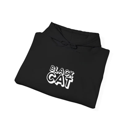 Black Cat-Golden Retriever Couple Hoodie