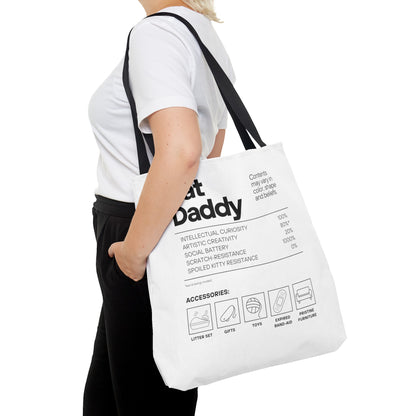 Cat Daddy Tote Bag