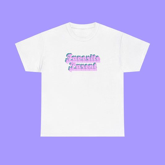 Favorite Parent-Spare Parent Couple Shirt