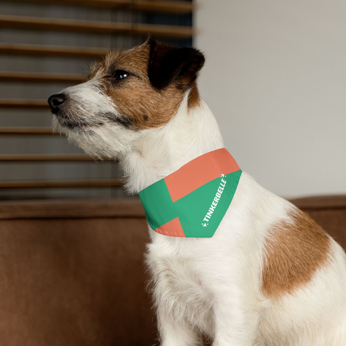 Coral Sea Green Personalized Two-Toned Bandana