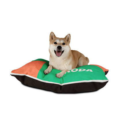 Coral Sea Green Personalized Pet Bed