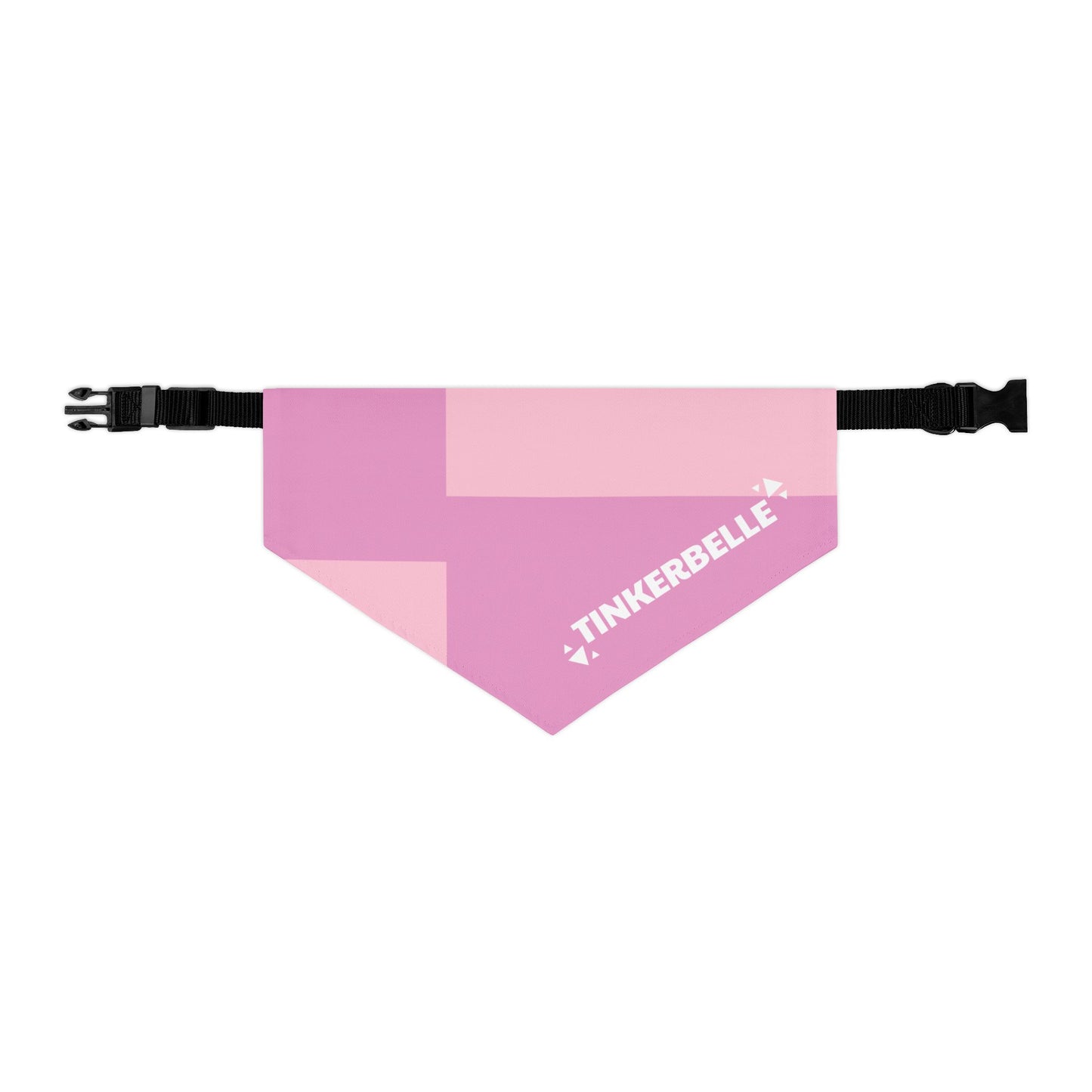 Pinks Personalized Two-Toned Pet Bandana