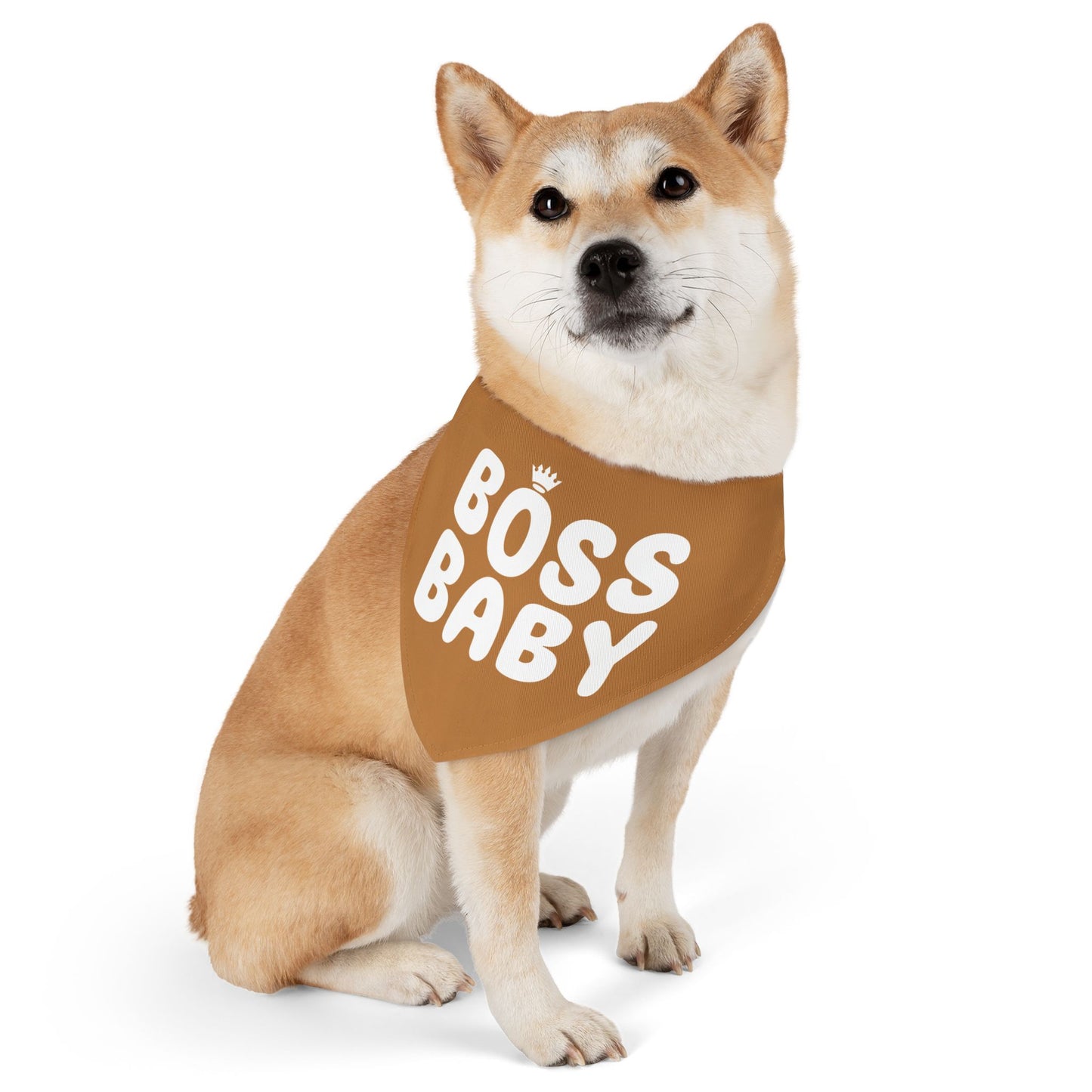 Boss Baby Pet Bandana Collar