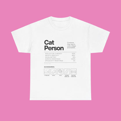 Cat Person Shirt